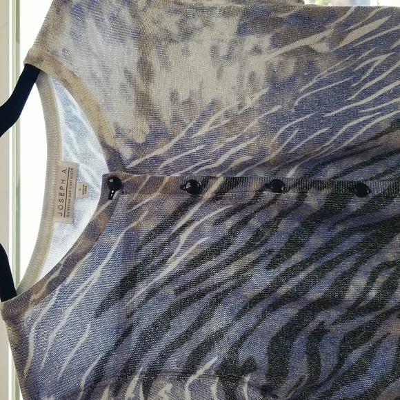 Joseph A. Tricolored Sparkly Sweater - Picture 7 of 7